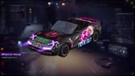 Elimination Challenge in Free Fire MAX features a car skin (Image via Garena)